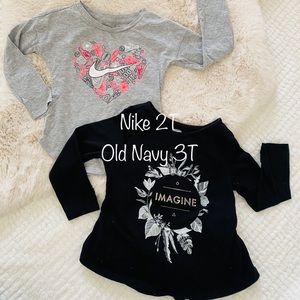 Toddler girls tops #nike #oldnavy